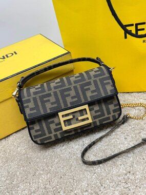 Fendi Women's "Baguette" Chain Wallet